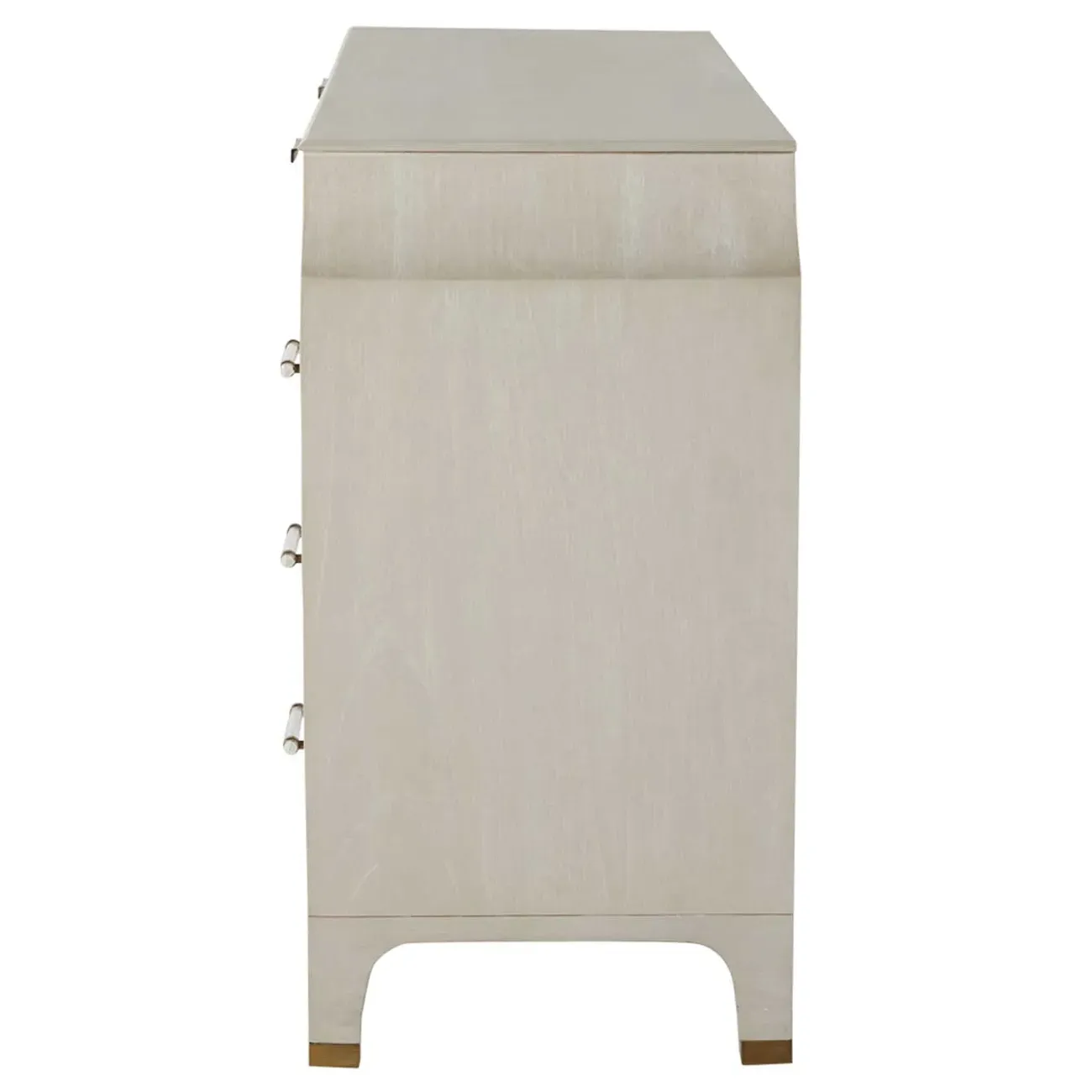 Alexandra Dresser - Cerused White, Mahogany