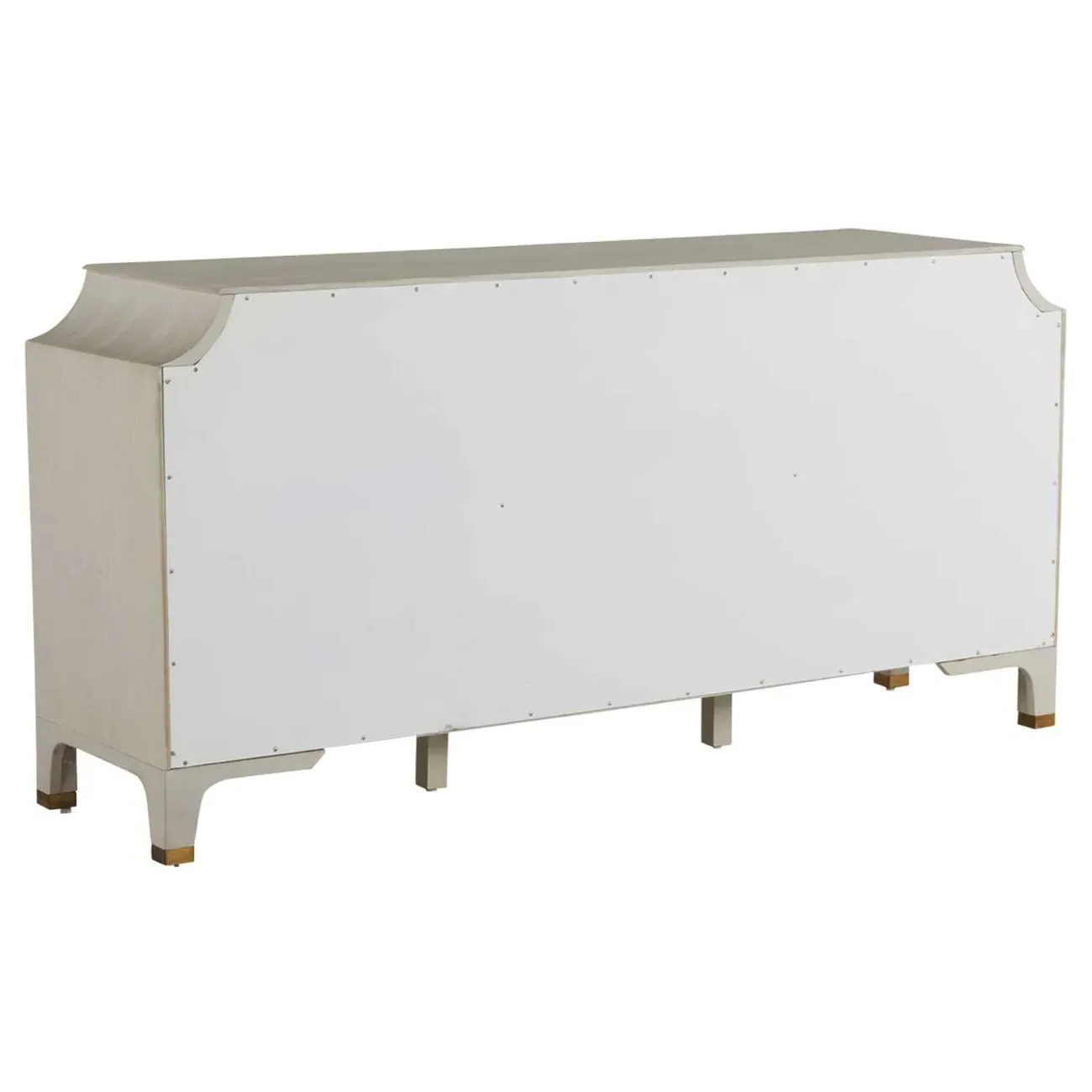 Alexandra Dresser - Cerused White, Mahogany