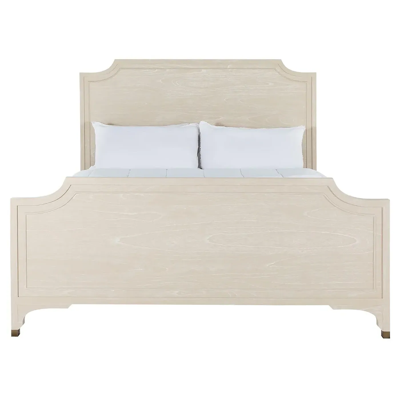 Alexandra Queen Size Bed Frame - White, Mindi Wood image