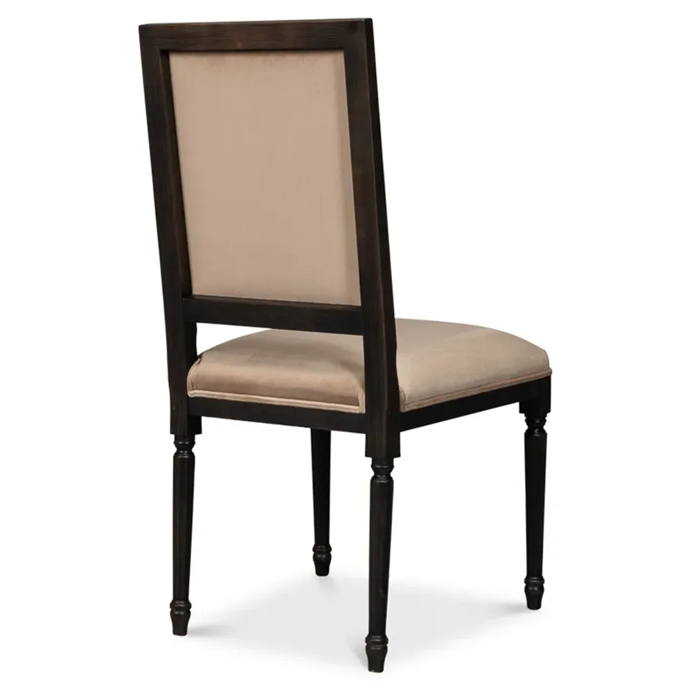 Alexis Dining Chair - Beige, Beechwood