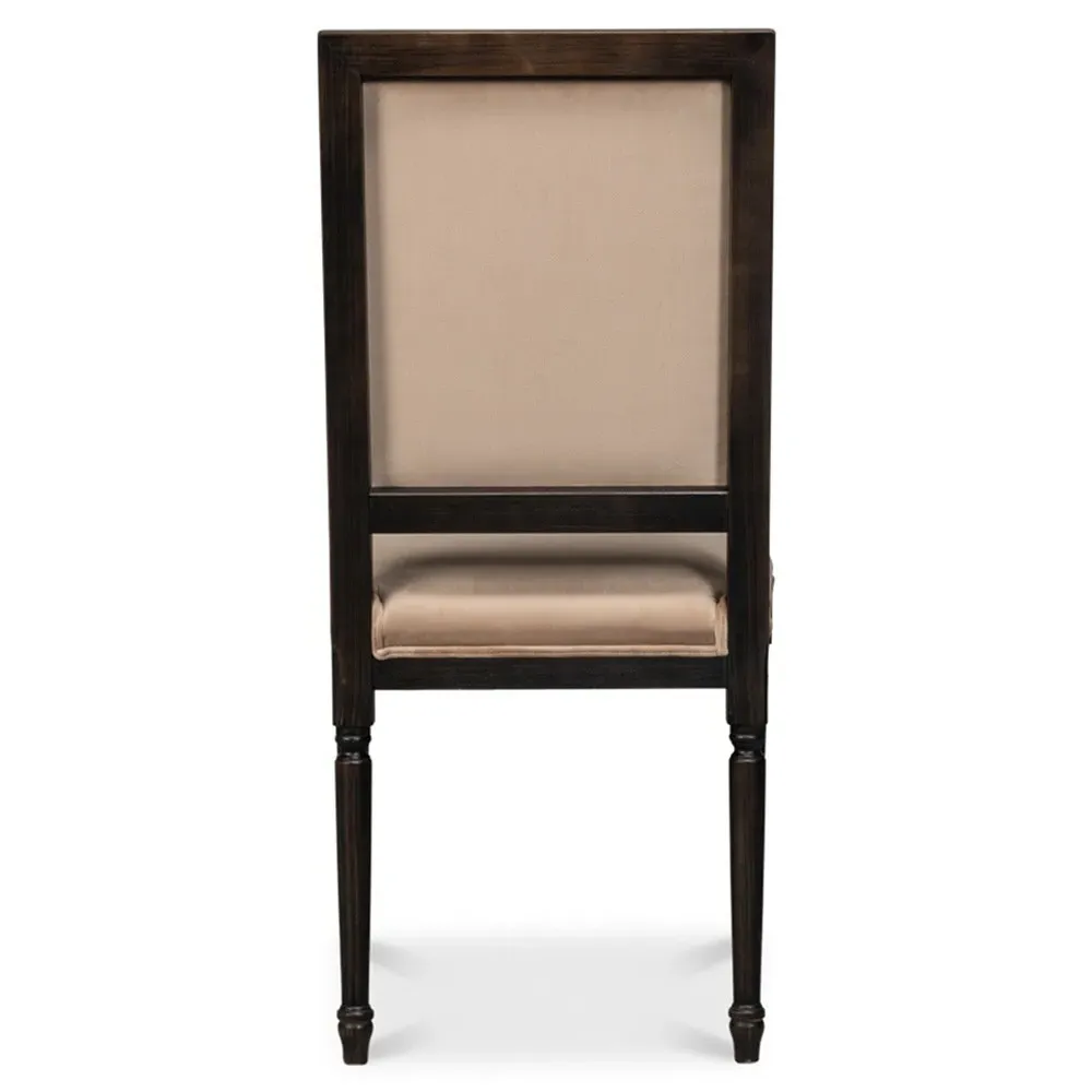 Alexis Dining Chair - Beige, Beechwood
