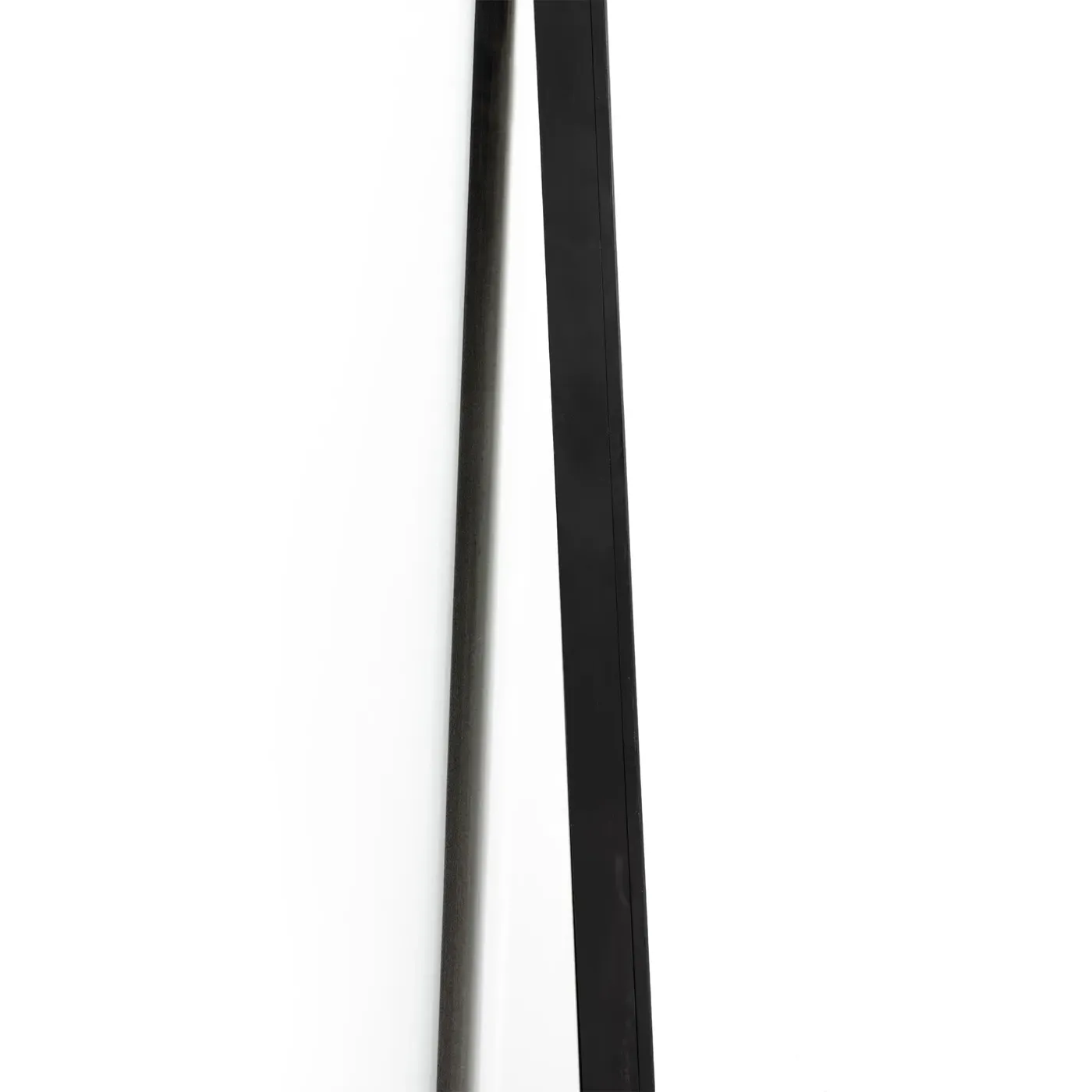 Alexis Rectangular Floor Mirror - Black, Iron