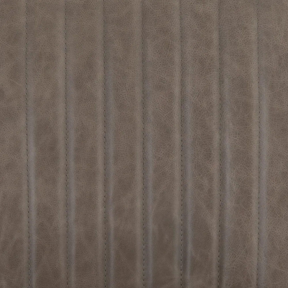 Ali Dining Chair - Grey, Leather