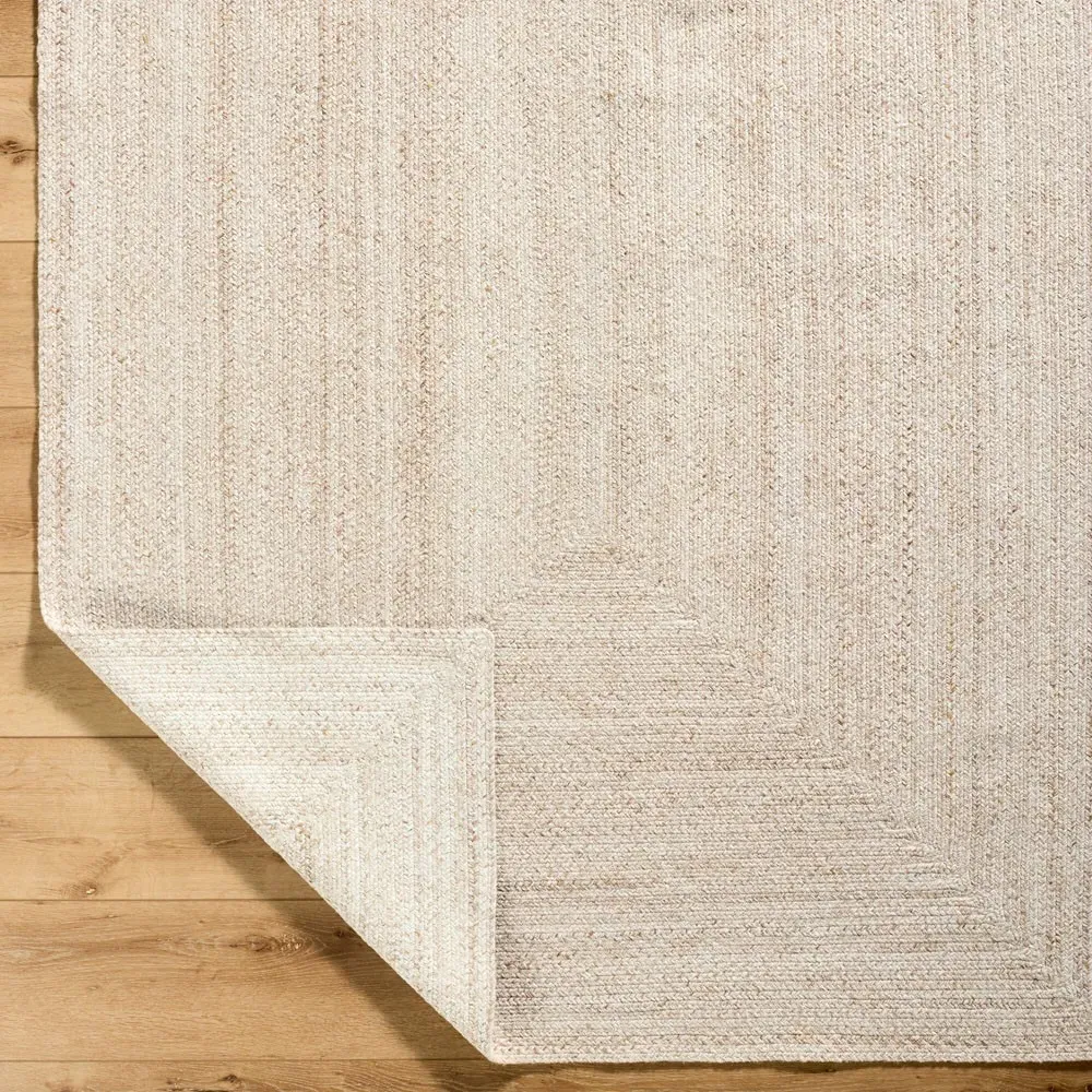 Ali Textured Solid Rug - Brown