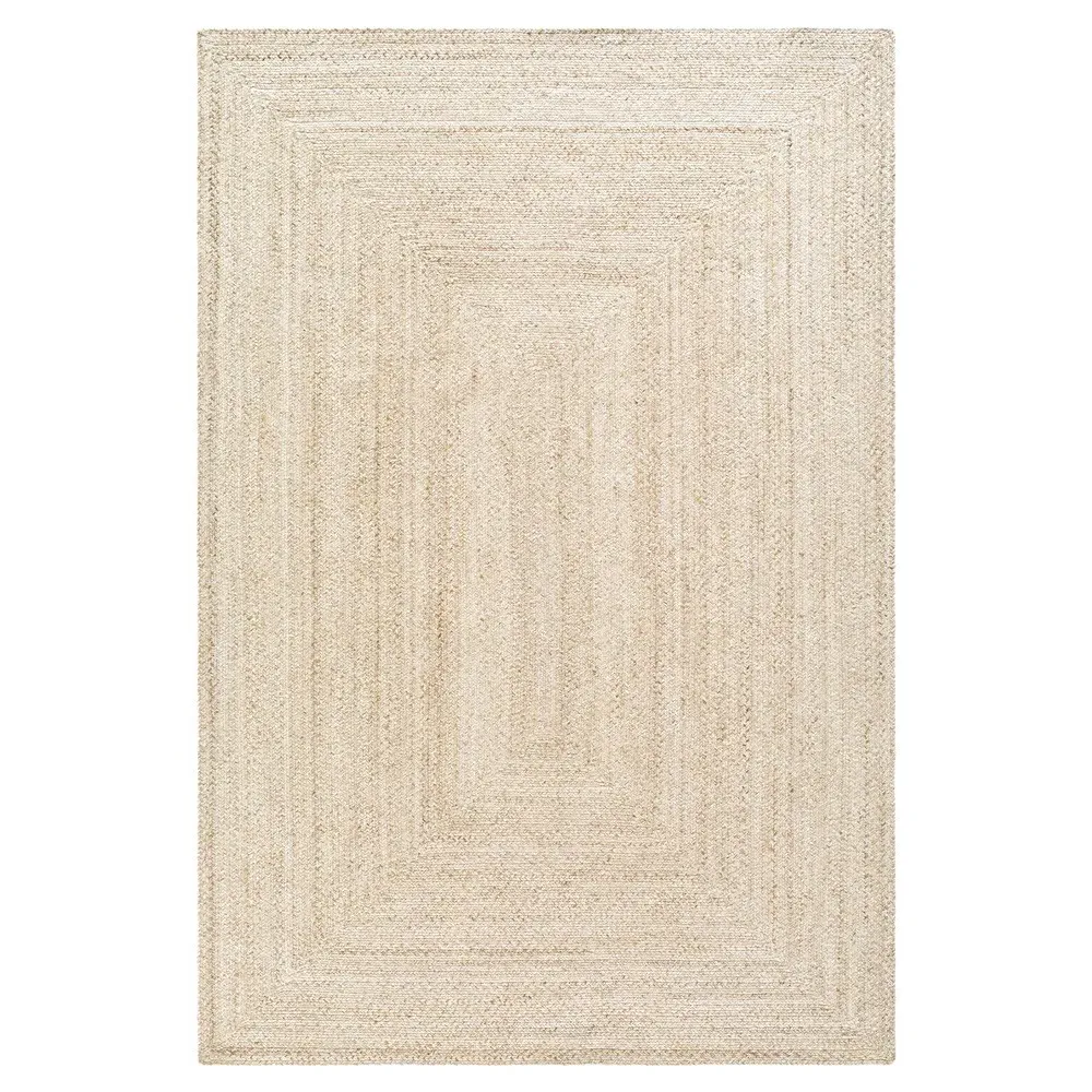 Ali Textured Solid Rug - Brown