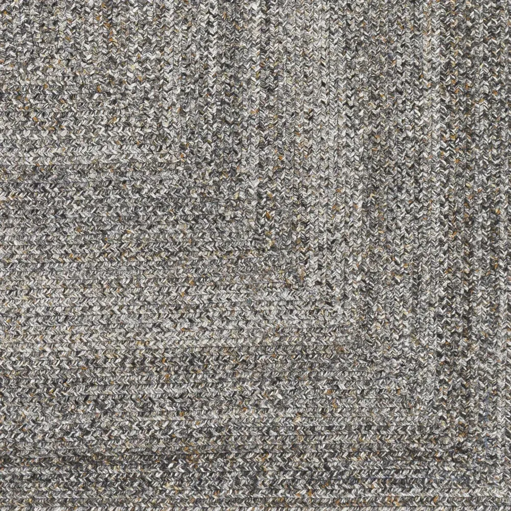 Ali Textured Solid Rug - Dark Grey, PET