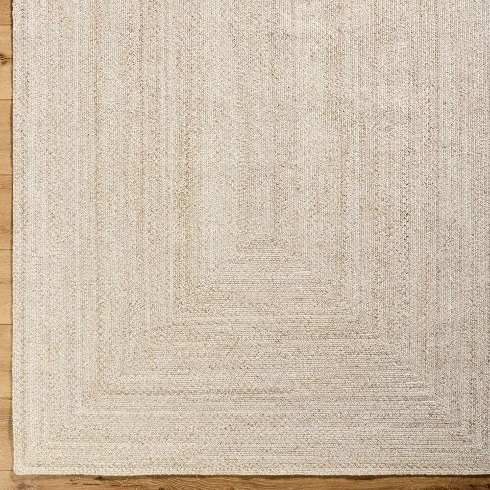 Ali Textured Solid Rug Sample - Brown