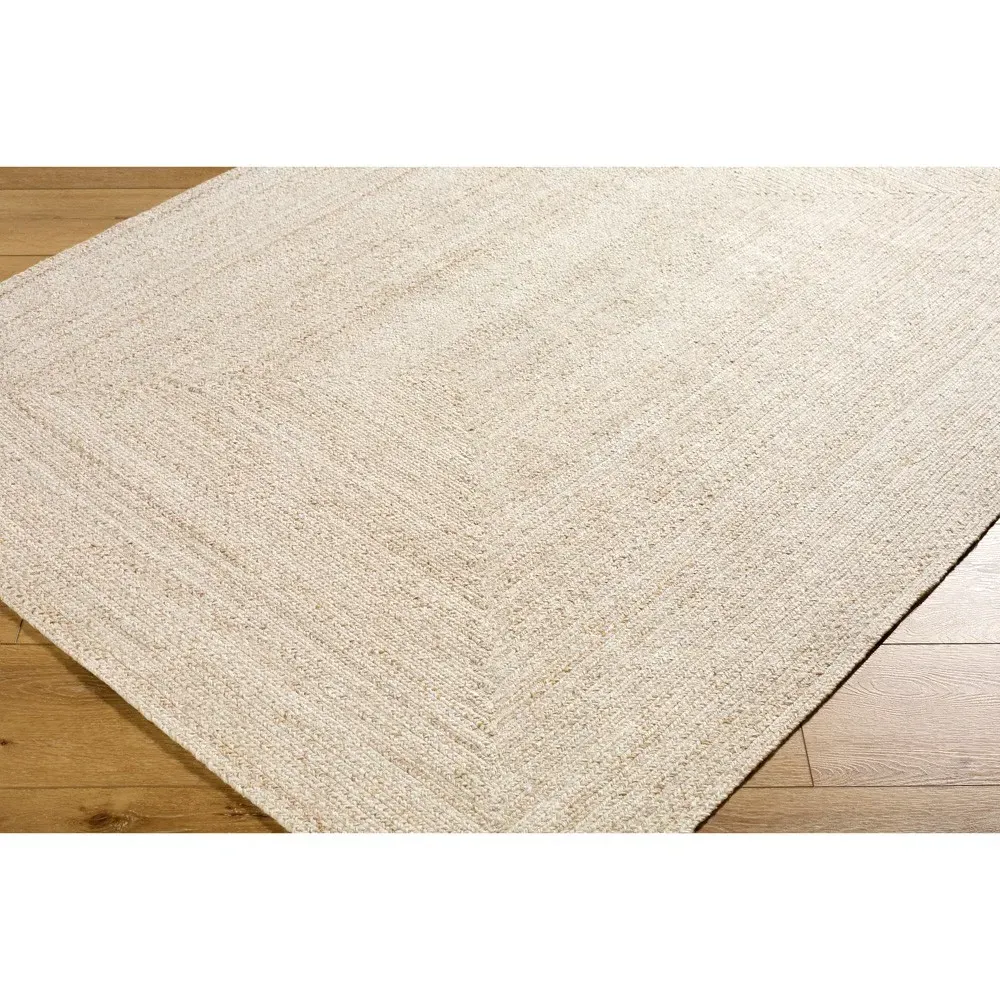 Ali Textured Solid Rug Sample - Brown