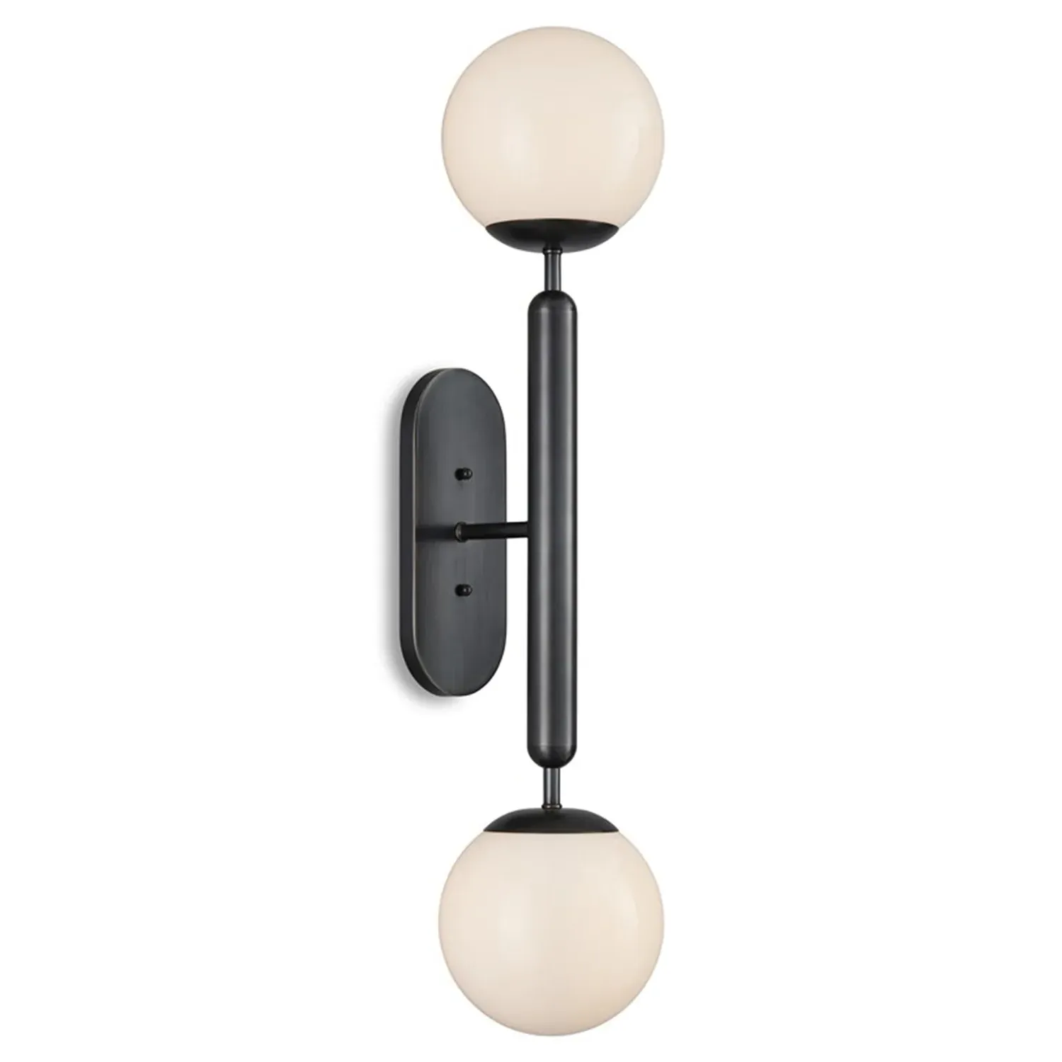 Alina Double Armed Wall Sconce - Bronze, Metal