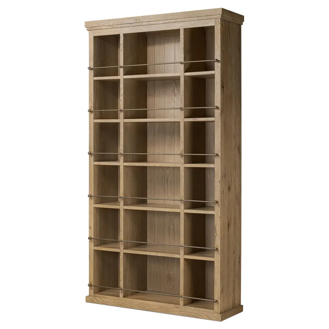 Alistair Bookcase - Worn Oak