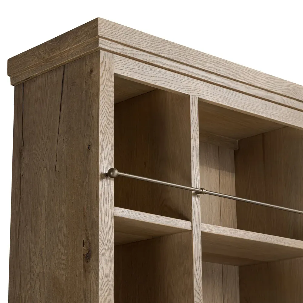Alistair Bookcase - Worn Oak