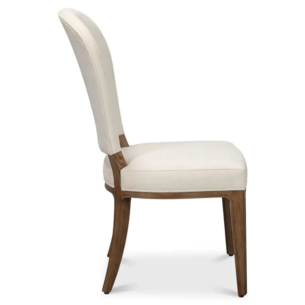 Aliyah Dining Chair - Cream, Linen
