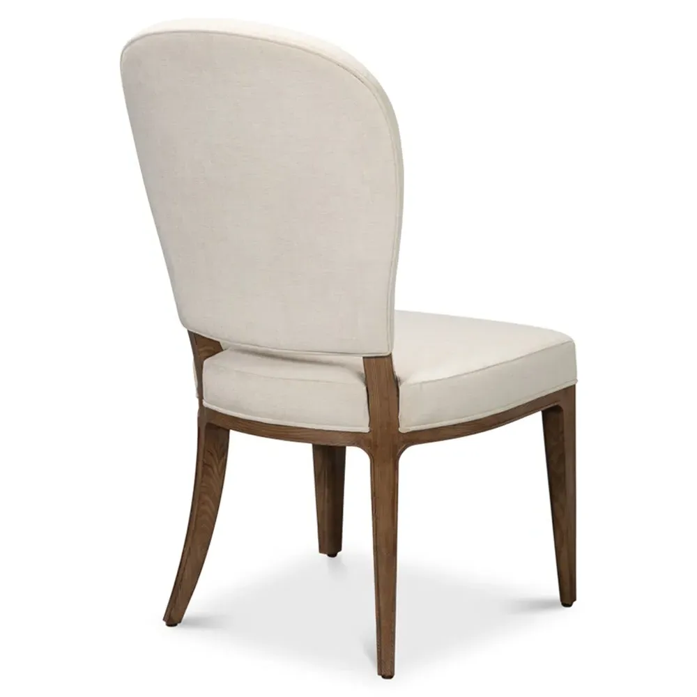 Aliyah Dining Chair - Cream, Linen