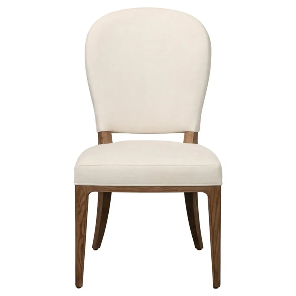 Aliyah Dining Chair - Cream, Linen
