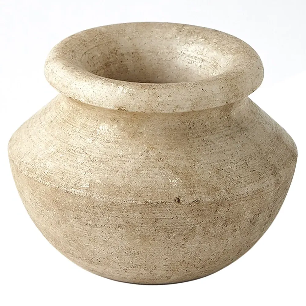 Allegra Bud Table Vase - White, Marble image