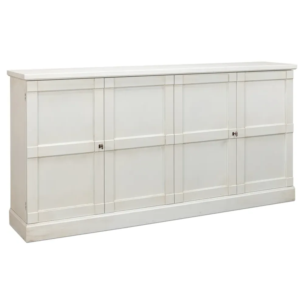 Alliah Buffet Sideboard - White, Wood