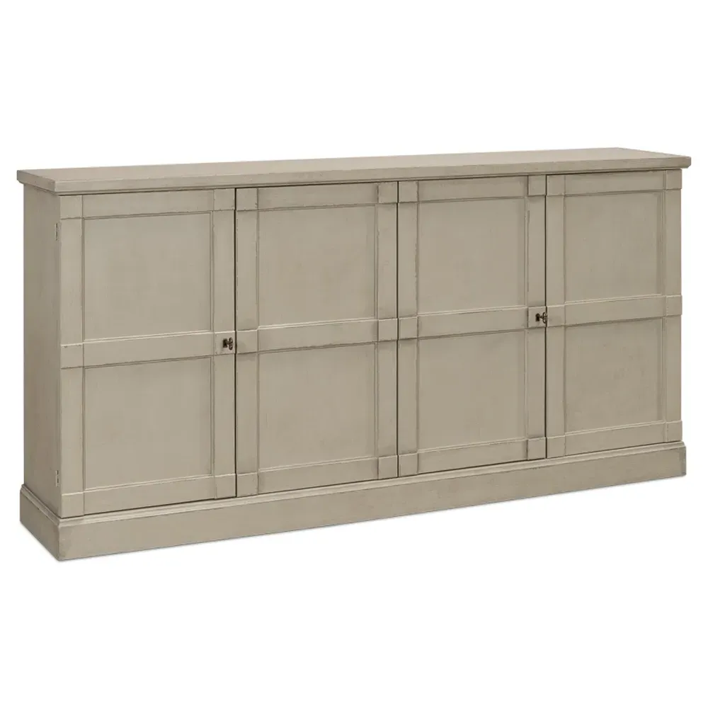 Alliah Buffet - Washed Grey, Wood