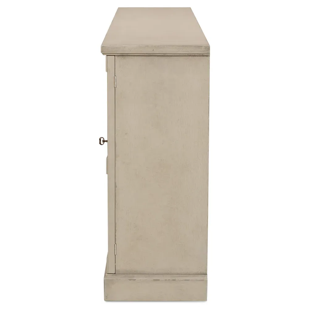 Alliah Buffet - Washed Grey, Wood