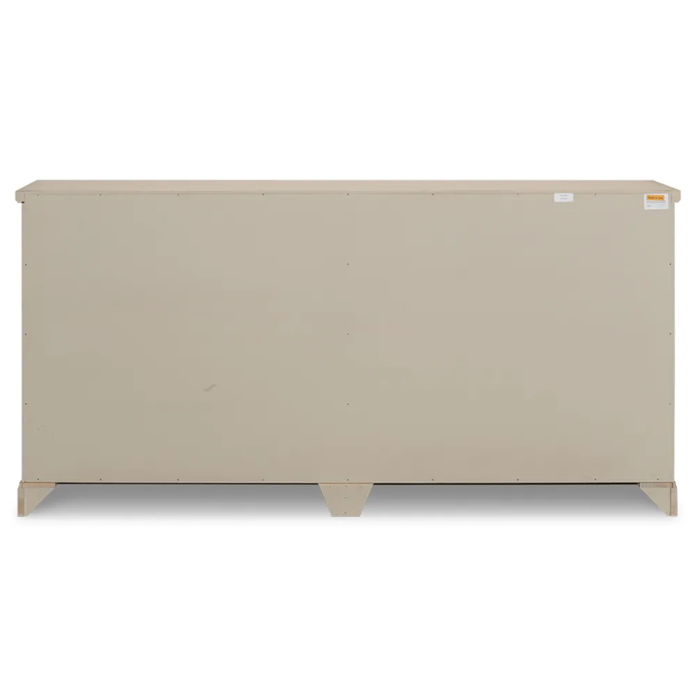 Alliah Buffet - Washed Grey, Wood