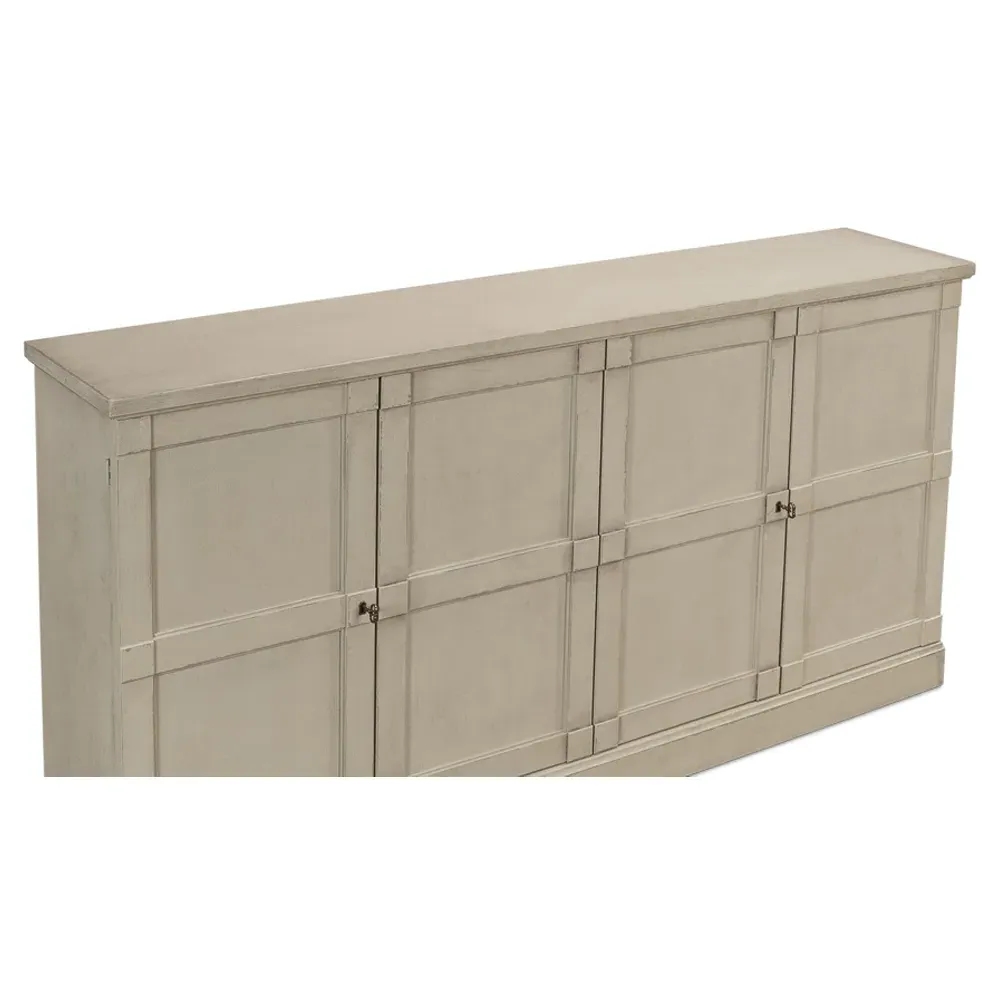 Alliah Buffet - Washed Grey, Wood