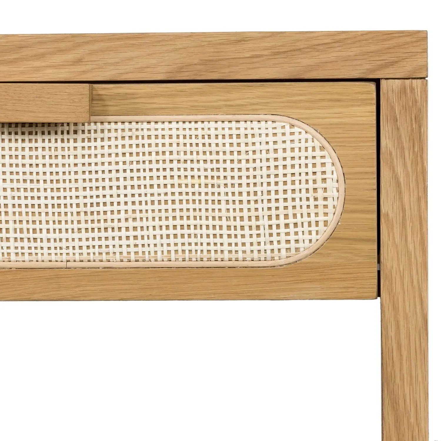 Allie Nightstand - Brown, Oak