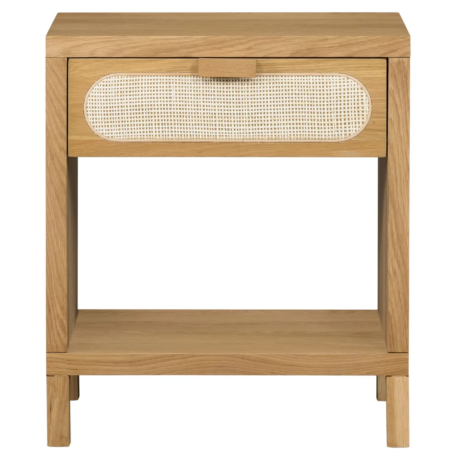 Allie Nightstand - Brown, Oak image