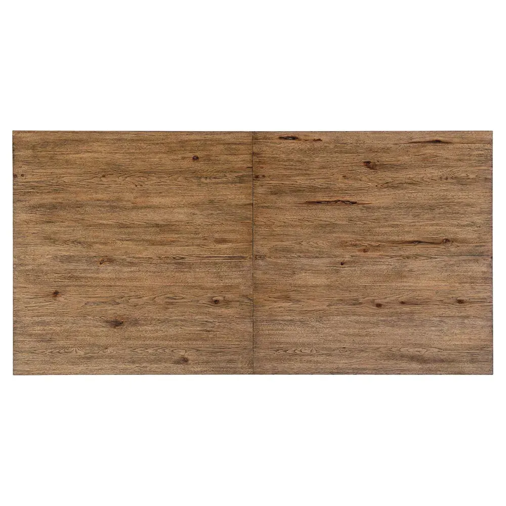 Allison Rectangular Extendable Dining Table - Brown, Wood