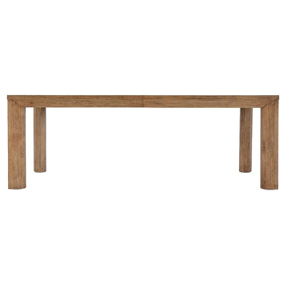 Allison Rectangular Extendable Dining Table - Brown, Wood image