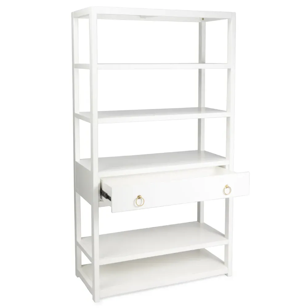 Allura Bookcase - White, Wood
