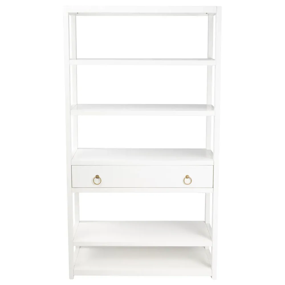 Allura Bookcase - White, Wood