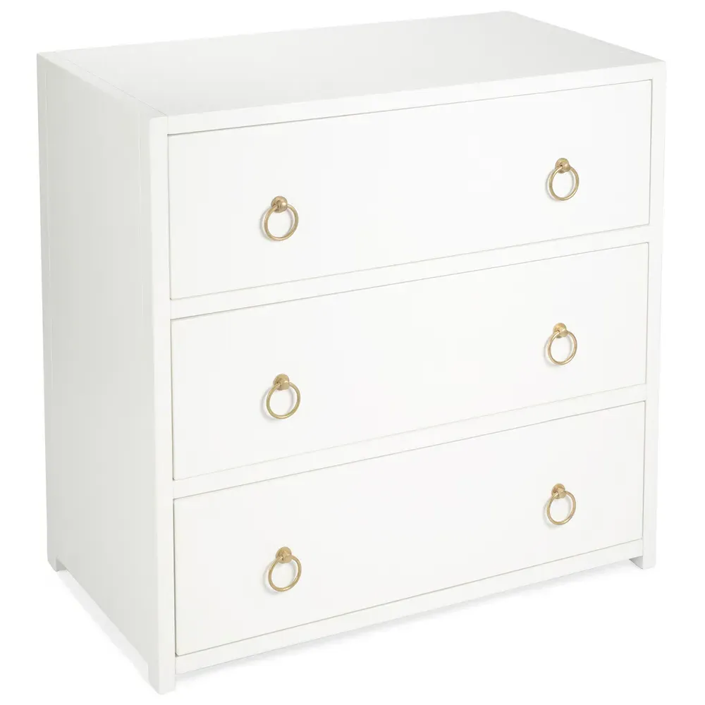 Allura Chest Dresser - White, Wood