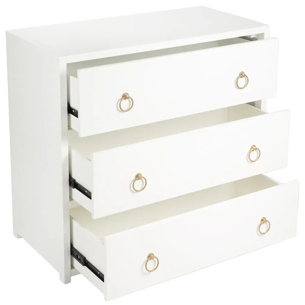 Allura Chest Dresser - White, Wood