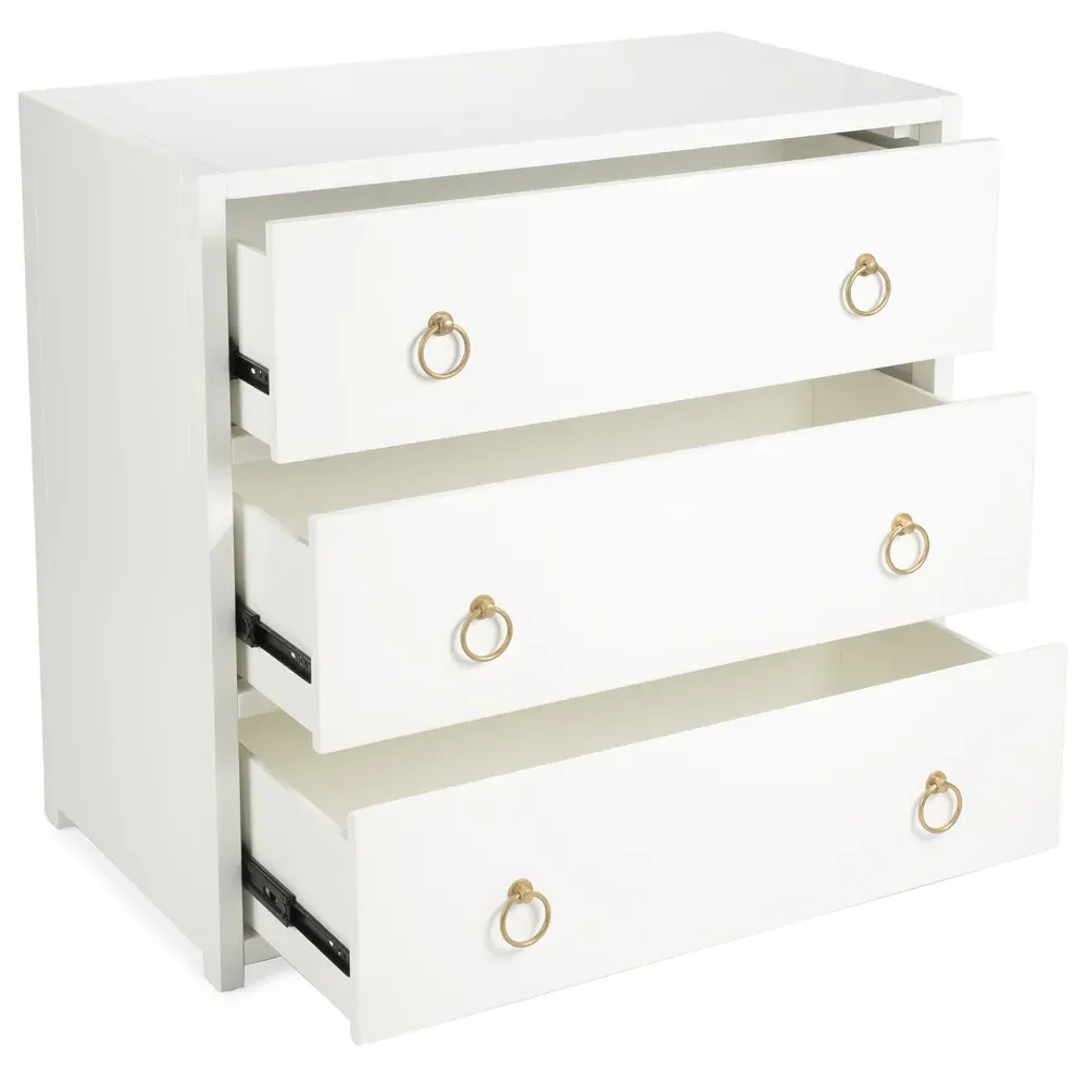 Allura Chest Dresser - White, Wood