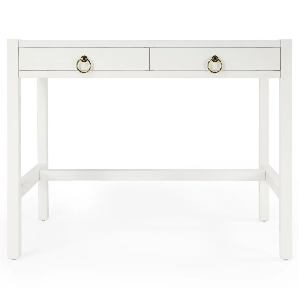 Allura Desk - White, Pine Wood