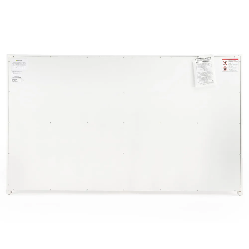 Allura Double Dresser - White, Wood