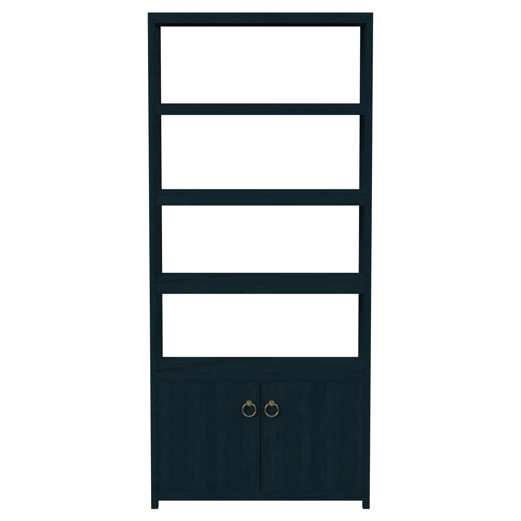 Allura Etagere - Blue, Acacia Wood