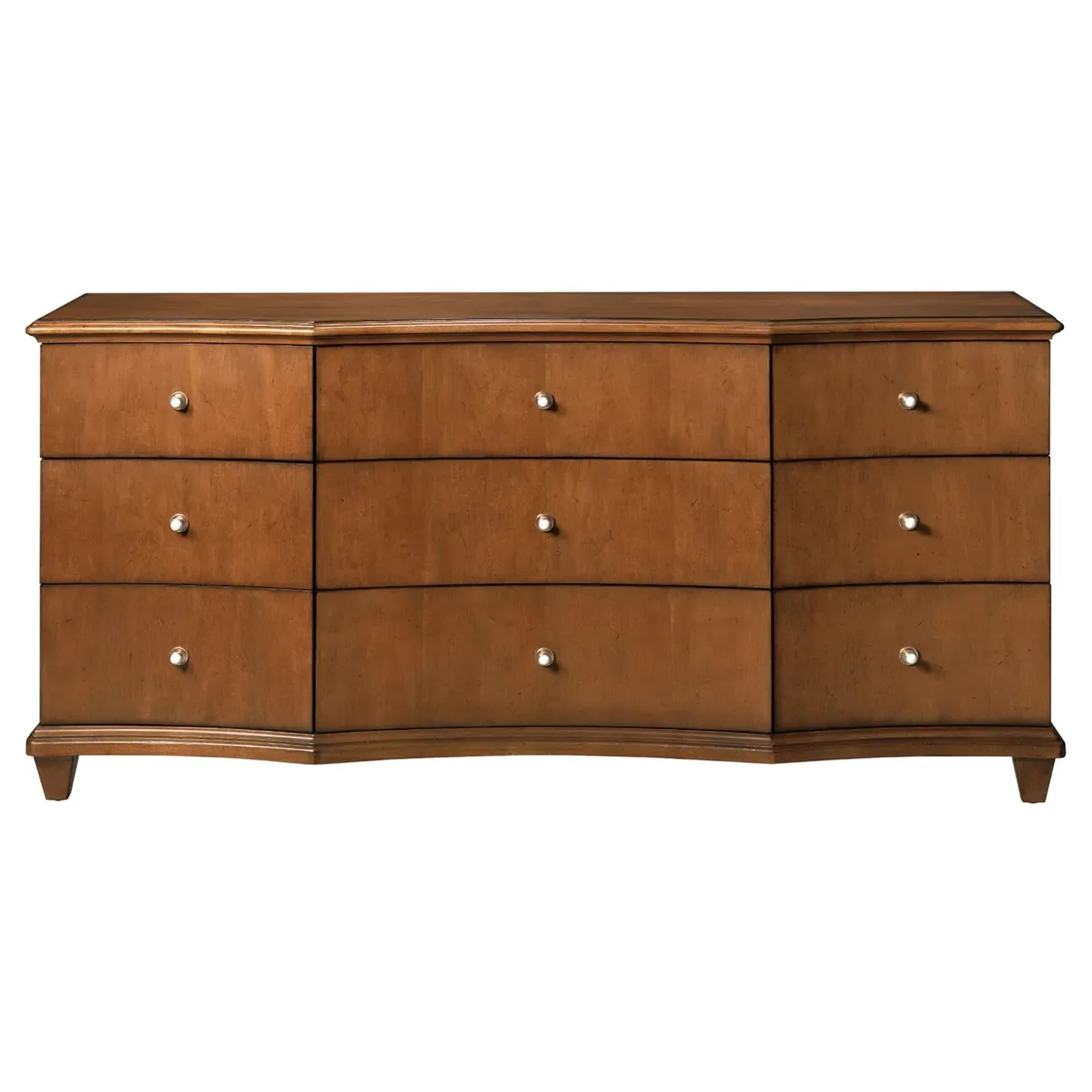 Alma Double Dresser - Brown Wood image