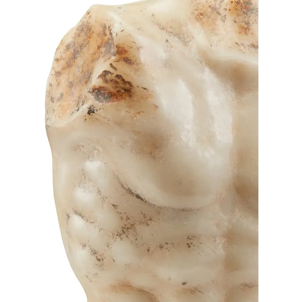 Altair Ancient Greek Torso Sculpture - Beige, Composite