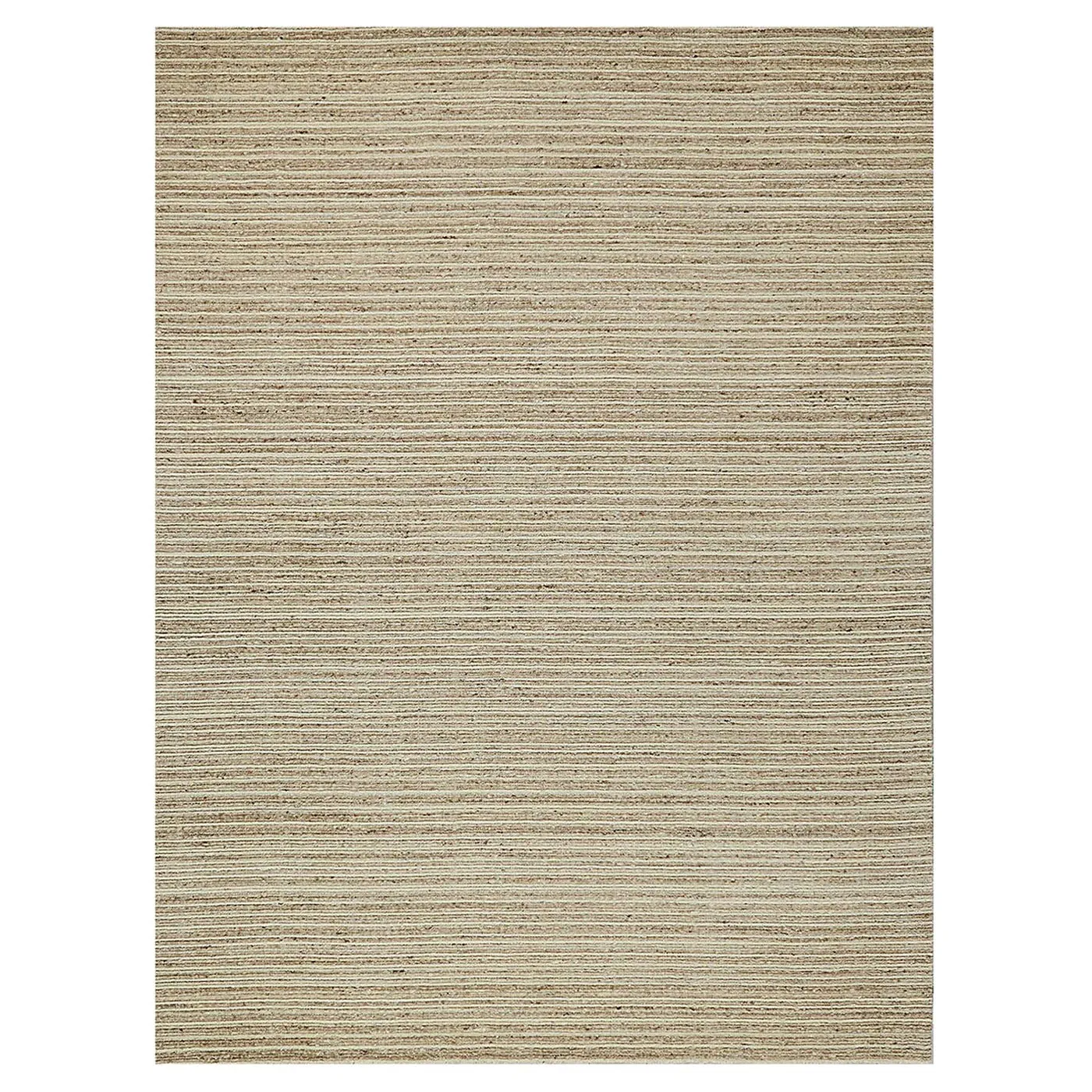 Althea Medium Solid Rug - Beige, Wool