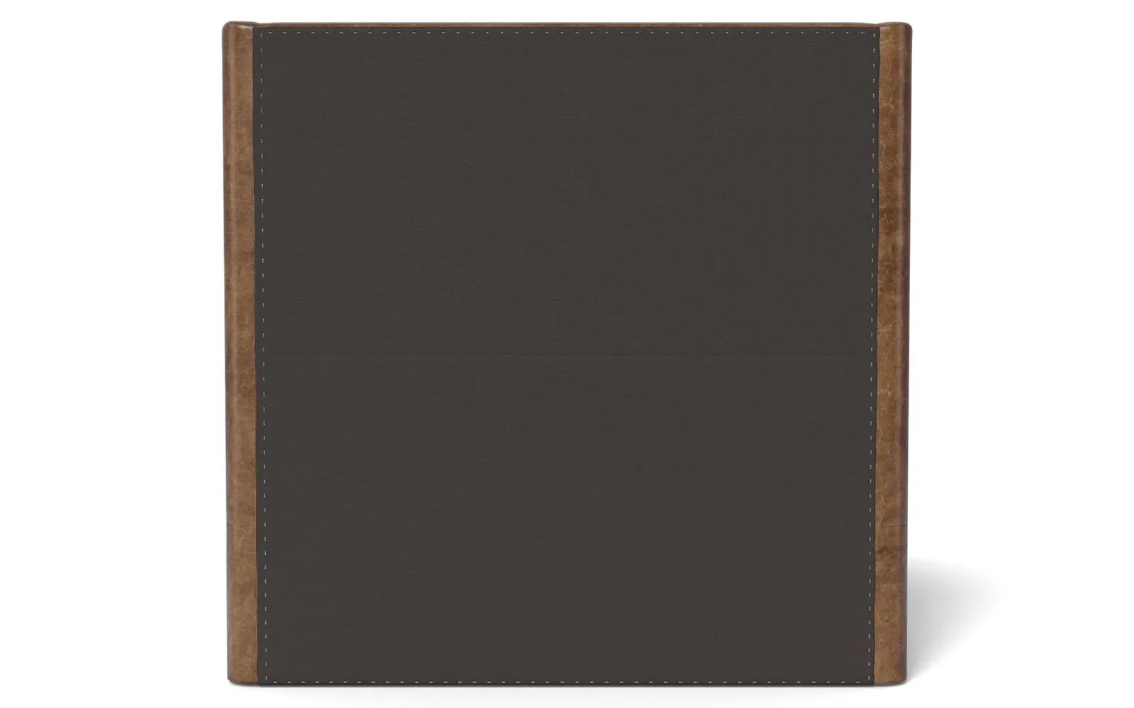 Althea Queen Size Bed Frame - Milk Chocolate, Leather