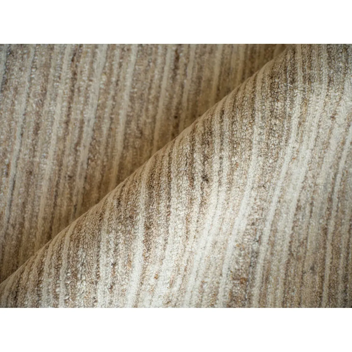 Althea Sample Solid Rug - Beige, Wool