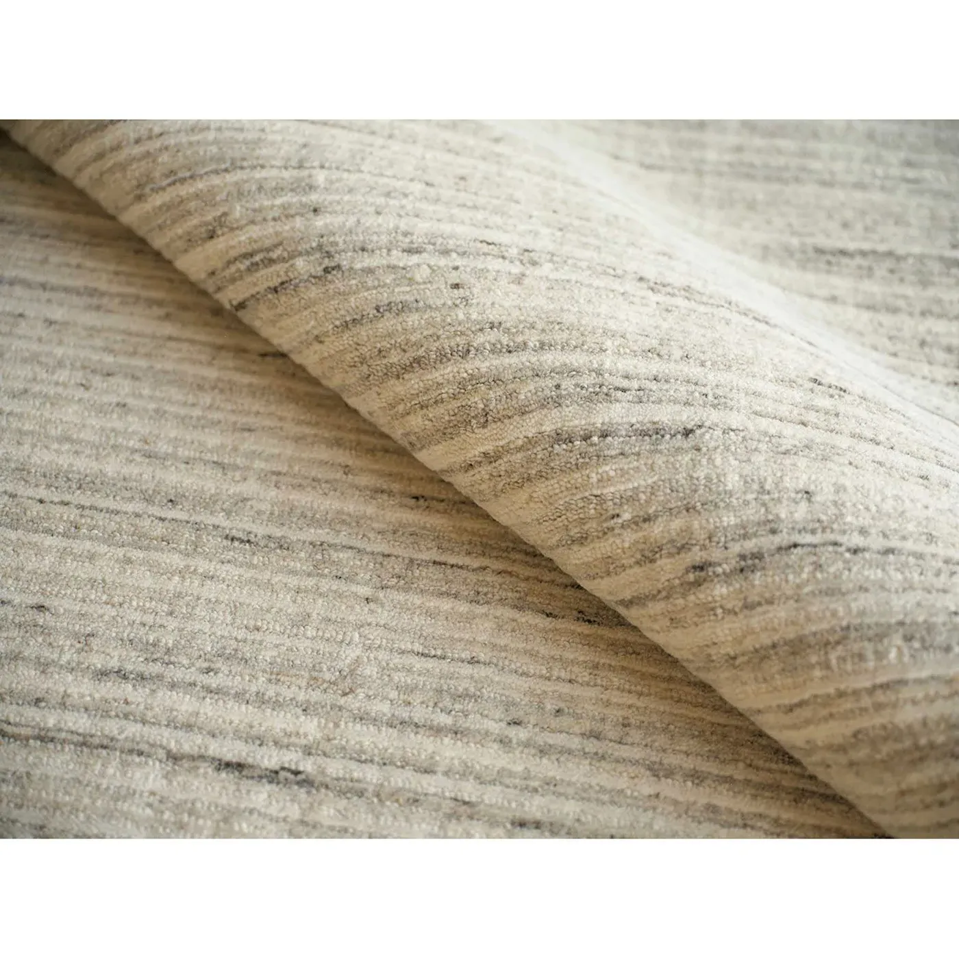 Althea Solid Rug - Grey, Wool