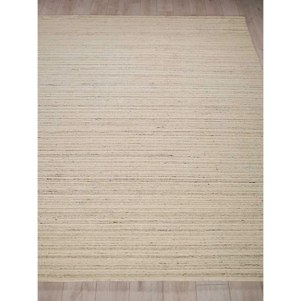 Althea Solid Rug Sample - Grey, Wool