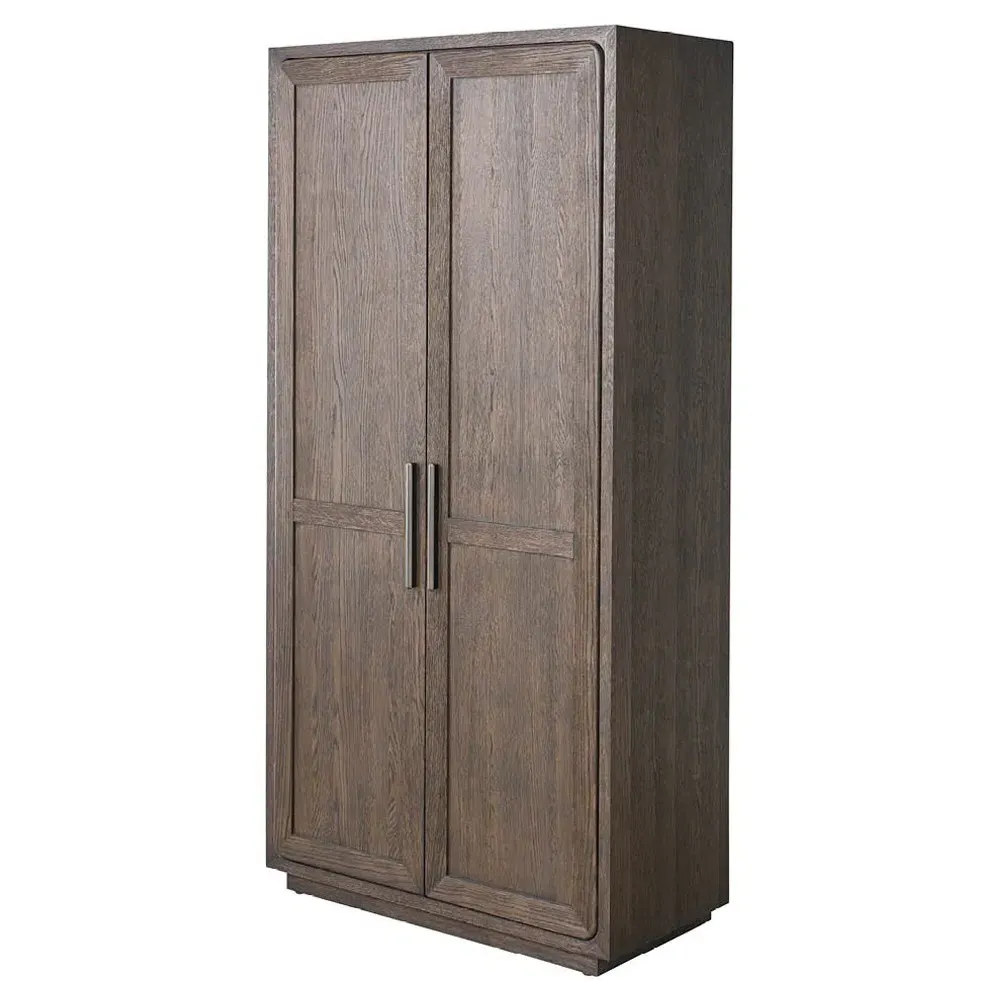 Alwyn Armoire - Brown, Oak