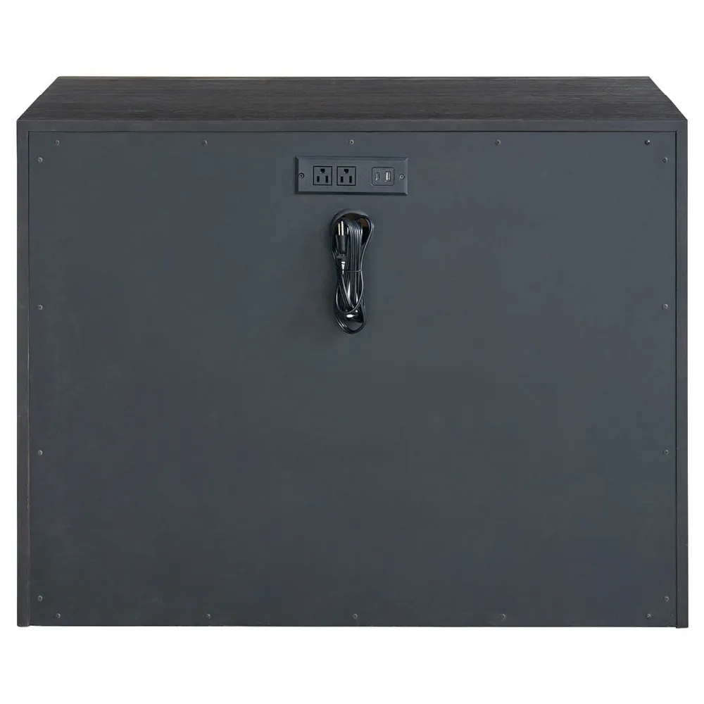 Alwyn Bachelor Chest - Brown, Oak