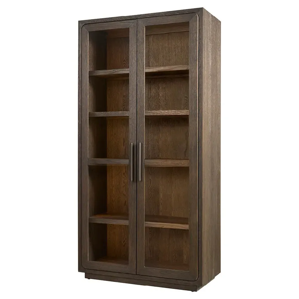 Alwyn Display Cabinet - Brown, Oak