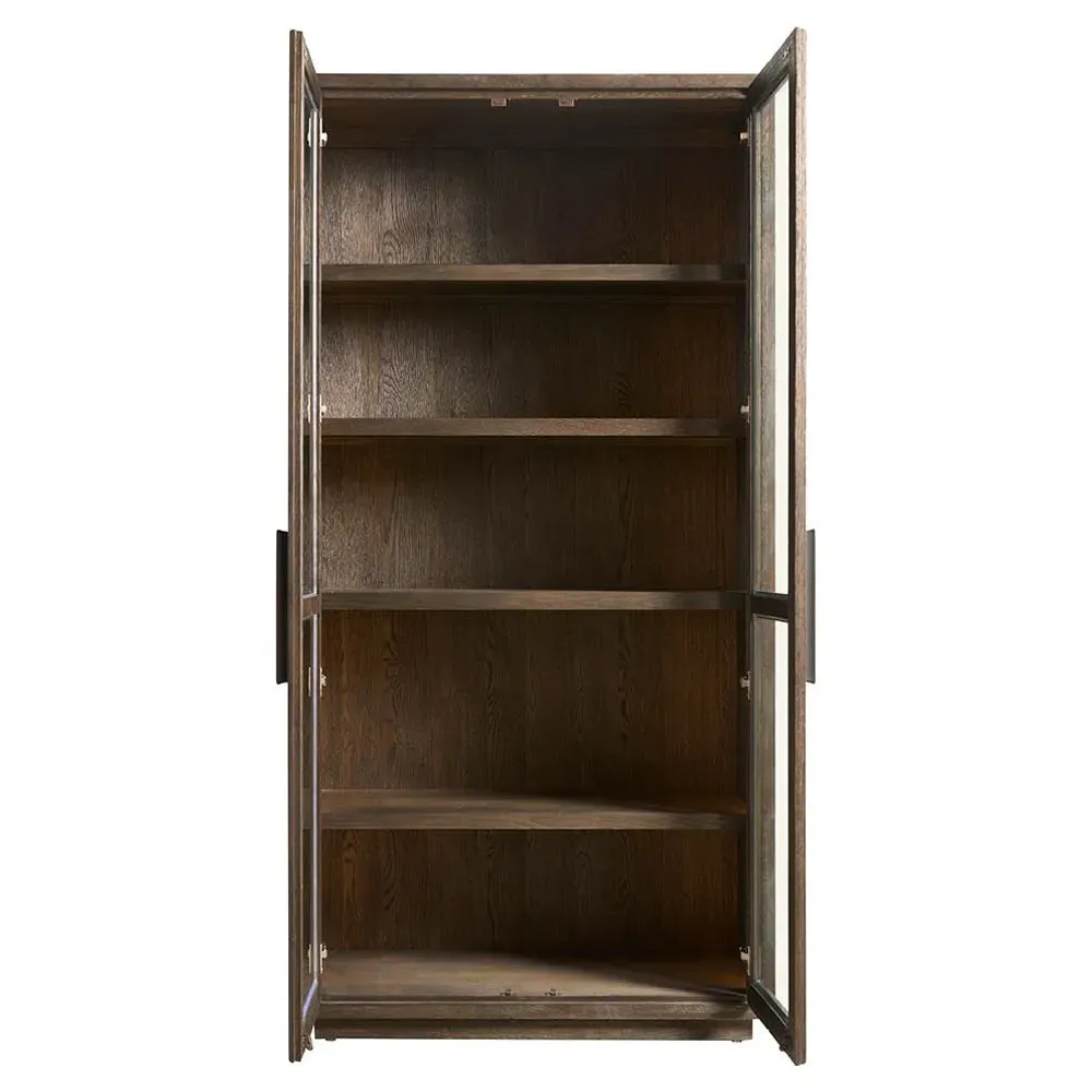 Alwyn Display Cabinet - Brown, Oak