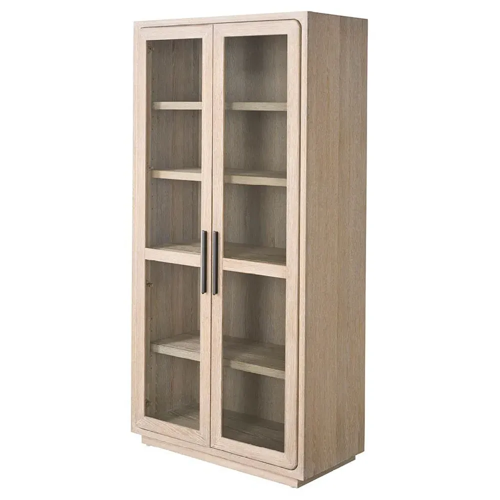 Alwyn Display Cabinet - Light Oak