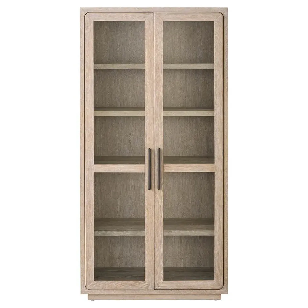 Alwyn Display Cabinet - Light Oak image
