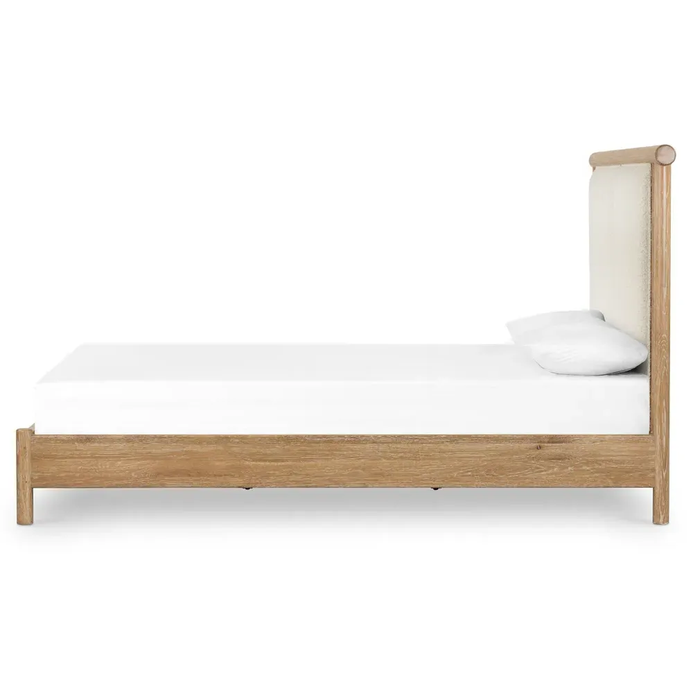 Alwyn King Size Bed Frame - Brown, Oak